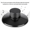 NEW Black Record Weight Clamp LP Vinyl Turntables Metal Disc