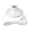 Light Socket with Cord Light Bulb Base E26/E27 Lamp Base