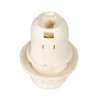 E14 lamp holder (PBT), threaded socket (short version) with mounting
