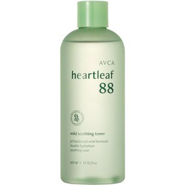 Abka Houttuynia cordata 88 hypoallergenic soothing toner, 400ml, 1 piece / 아브카 어성초 88 저자극 수딩 토너, 400ml, 1개
