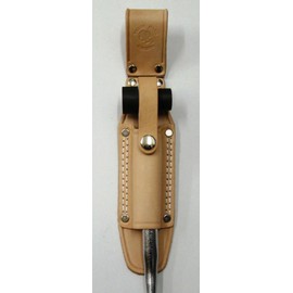 Kozuchi PL-05C Nume Leather Ratchet Holder with Hinges with Stopper Embossed