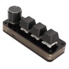 Mini 3 Key Keypad with Knob Custom Programming Hot Swappable