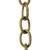 RCH Hardware CH-42W-AB-3 | Decorative Solid Brass Chain for Hanging,