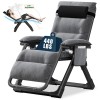 ABORON Zero Gravity Lounge Chair Recliner Folding Patio Lawn Chaise