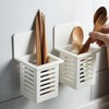 DIYOHFE Kitchen Tool Holder Wall-mounted utensils and Forks Spoons Rack,Drying