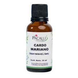 Extracto Liquido de Cardo Mariano 30 ml - Silybum Marianum con Ingredientes de Origen Natural | PACALLI