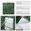 DEWOO Peel and Stick Subway Backsplash Green Kitchen Bathroom Rectangle