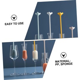 IWOWHERO Multifunctional Sponge Brush Kitchen Cleaning Sponge Brush Cup Random Color