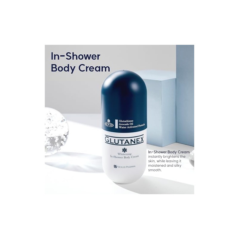 Glutanex™ Body Cream CREMA CORPORAL ACLARANTE/Antioxidación, Aclaramiento e Hidratación con