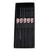 AAF Nommel®, Asia Chopsticks Gift Set 5 Pairs Wooden Black