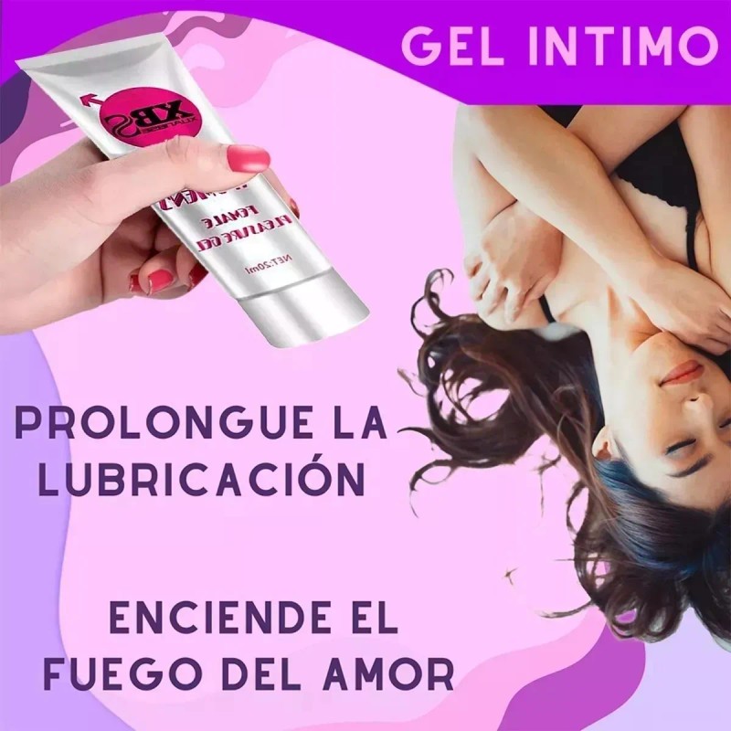 Gel Lubricante Multiorgasmos Intimo Base Agua Sensible Sabor 2 X