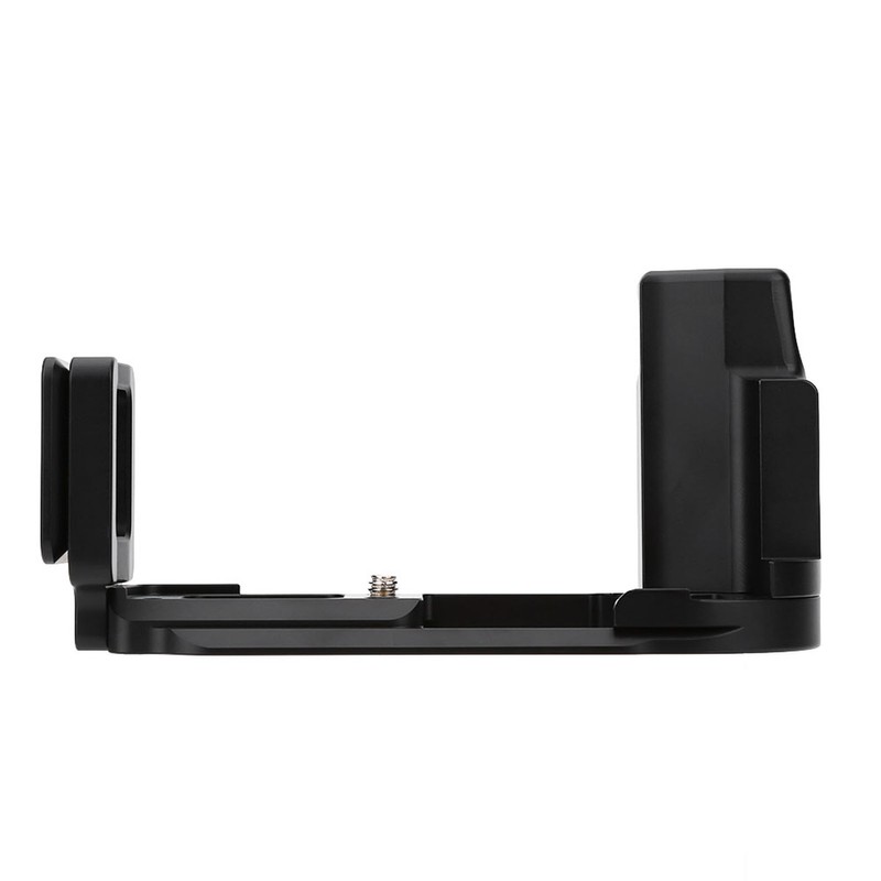 L Shaped Vertical Quick Release Plate Bracket Hand Grip Holder