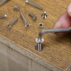260 Pcs M5 Bolts & Nuts Set, Flat Head, Hex