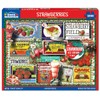 White Mountain - Strawberries - 1000 Piece Jigsaw Puzzle for