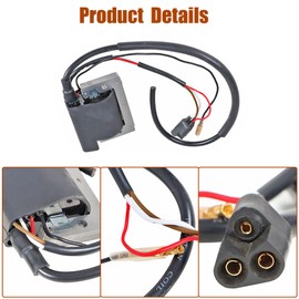 GXYWADY Golf Cart 341cc Ignition Coil Replacement for Club Car DS 1984-1989 1012520