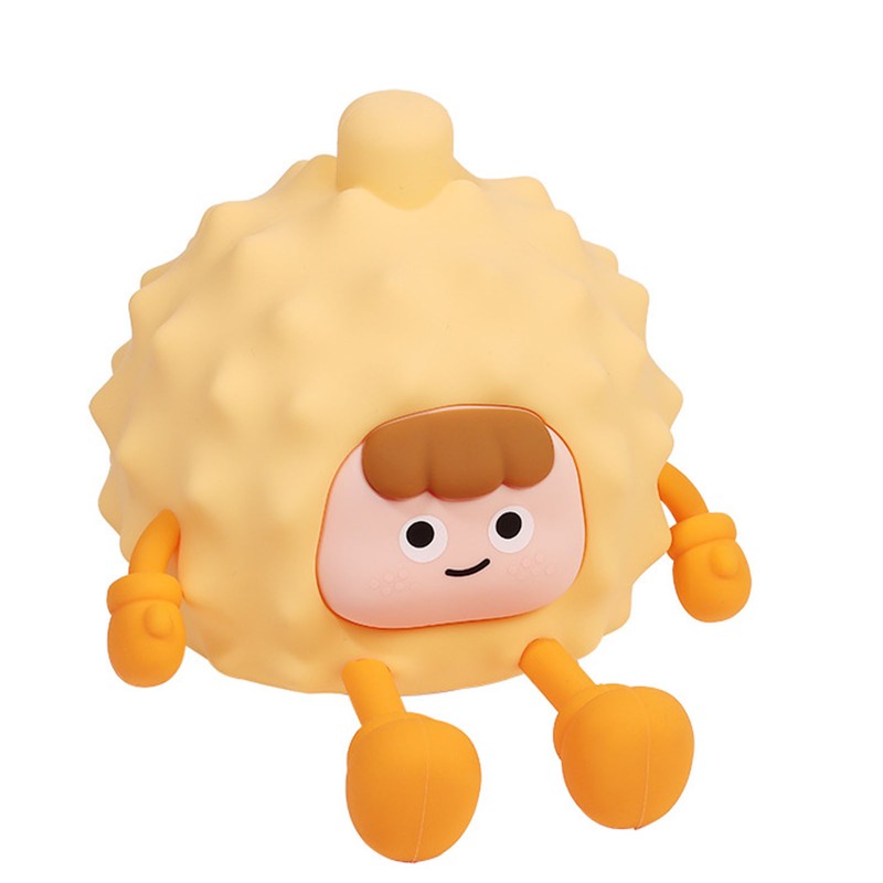 Durian Night Light Silicone Soft Light Rechargeable Cute Tap Control