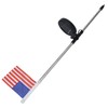 2PCS Solar Powered Garden Light Flag Lawn Stake Lamp for