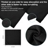 200 Pieces Microfiber Cleaning Cloths Bulk Absorbent Microfiber Towels Reusable