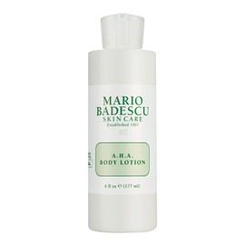 Mario Badescu AHA Loción corporal con ácido glicólico - Loción corporal hidratante y exfoliante suave para una piel más suave y de aspecto juvenil - Fórmula ligera y no grasa, 177 ml