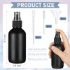 Nuogo 50 Pieces Mini Glass Spray Bottles Bulk 4 Oz