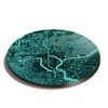 1 x Round Coaster - Motherboard Computer Gaming Tech Cork