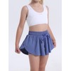 Flowy Shorts for Teen Girls Athletic Running Biker Shorts Youth