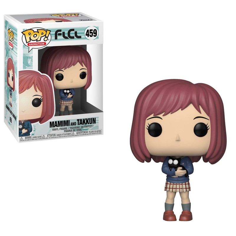 Funko Pop! Animation: FLCL - Mamimi with Takkun Black Cat