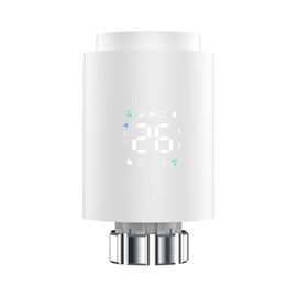 Tiardey Radiator Valve, Thermostatic Smart Radiator Valve with Adapter, Compatible with Alexa Gogle Assistant Tuya Smart Life