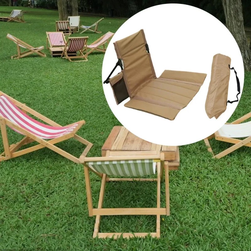 Silla De Camping, Silla De Playa, Asiento De Estadio Marrón