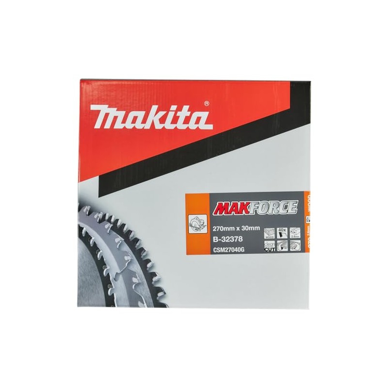 Makita MakForce B-32378 Saw Blade 270 x 30 mm 40