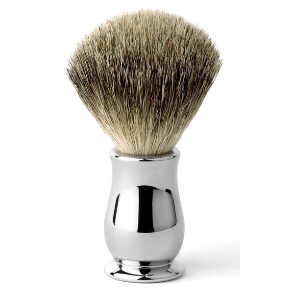 Edwin Jagger Chatsworth Best Badger Shaving Brush (Chrome)