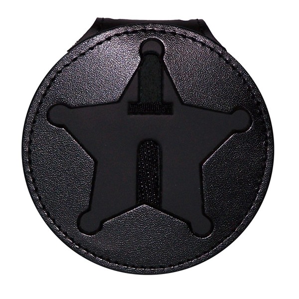 Perfect Fit Shield Wallets Florida Sheriff Five-Point Star Badge Holder