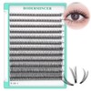 Bodermincer Bodermincer Eyelashes Clusters 10-12-14mm Mixed/12-14-16mm Mixed/14-16-18mm Mixed/16-18-20mm Mixed Nature