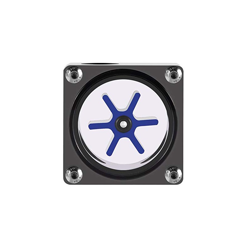 Water Flow Meter, 6 Impeller 3 Ways Flow Meter Indicator