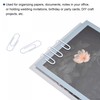 sourcing map Paper Clips Small Size 1.1 Inch Vinyl Coated