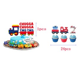 Chugga Chugga - Decoración para tartas