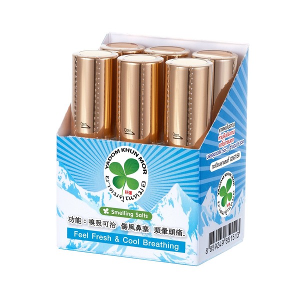 Thai PIM Saen Balm Oil Nasal Inhaler Roll On 5 ml x 6 pcs…