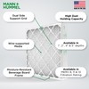 Mann+Hummel 16x20x4 MERV 8 Pleated HVAC AC Furnace Air Filters.