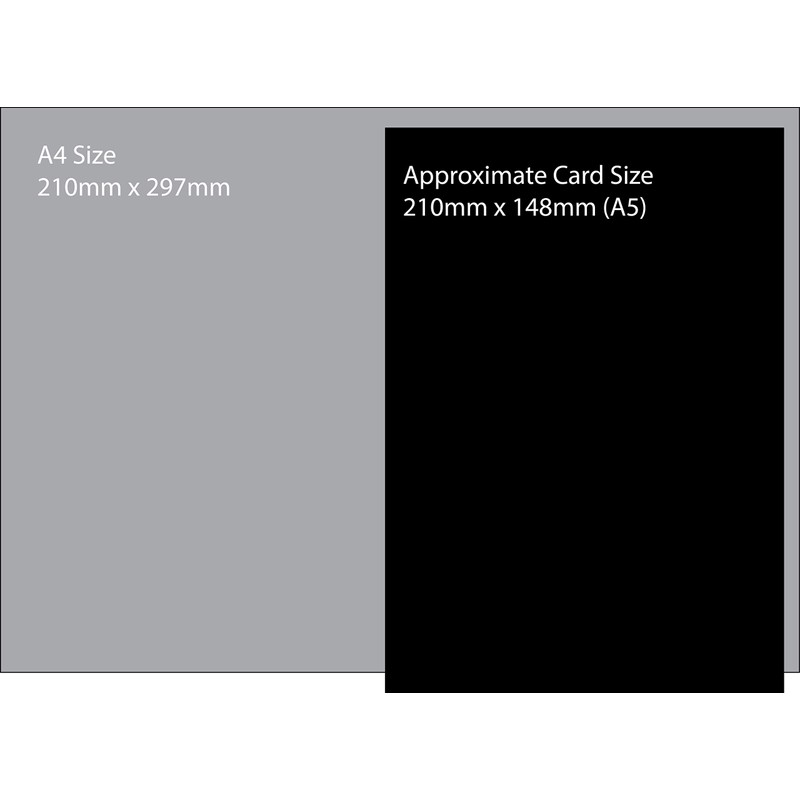 25th Anniversary Card, Birthday Card - Happy 25th Anniversary, Blank