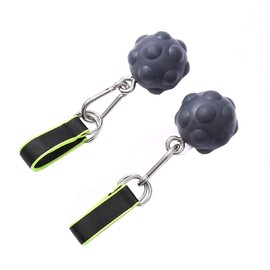 letsgood Climbing Pull Up Power Ball Hold Grips, Hand Grips Strength Trainer Exerciser for Bouldering, Pull-up, Kettlebells, Fitness, Workout (Gray)