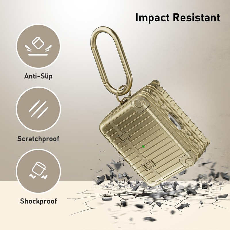 VISOOM Compatible with Airpods 3 Case with Cleaning Set, Shockproof