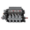 Motor V8 con caja de cambios Tech Engine Model Building