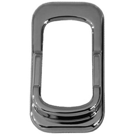 Technical Precision Replacement for Peterbilt 389 Year 2008 Chrome Electric Switch Guard Cover