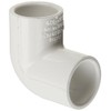 Spears 406 Series PVC Pipe Fitting, 90 Degree Elbow, Schedule