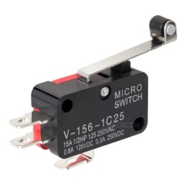 Micro Limit Switch Final Carrera Interruptor Palanca Rodaja V-156-1c25                                                                                