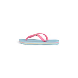 Ipanema Girls' CLAS Brasil II Kids Flip Flops, Light Blue Pink, 38 EU