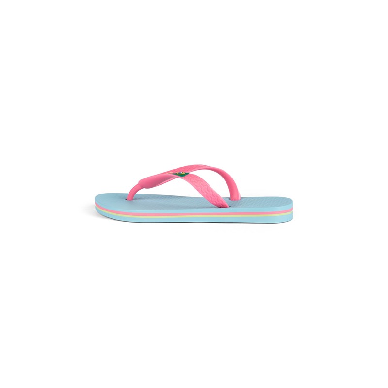 Ipanema Girls' CLAS Brasil II Kids Flip Flops, Light Blue