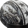 Vega Warrior Half Helmet 7830-054, Eagle Grey Flag, Large