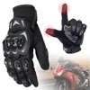 PNGOS Motorcycle Gloves Men Breathable Touch Screen Full Finger Motocross