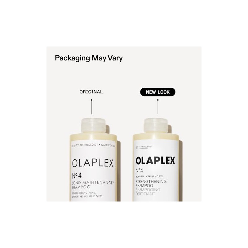 Olaplex No. 4 Bond Champú de mantenimiento, 8.5 onzas líquidas